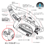 L.S.D. DESIGNS HIP BAG MEDIUM SHOT NEO