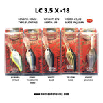 LUCKY CRAFT LC 3.5 X-18