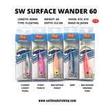 LUCKY CRAFT SURFACE WANDER 60