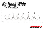 DECOY WORM 25 KG HOOK WIDE